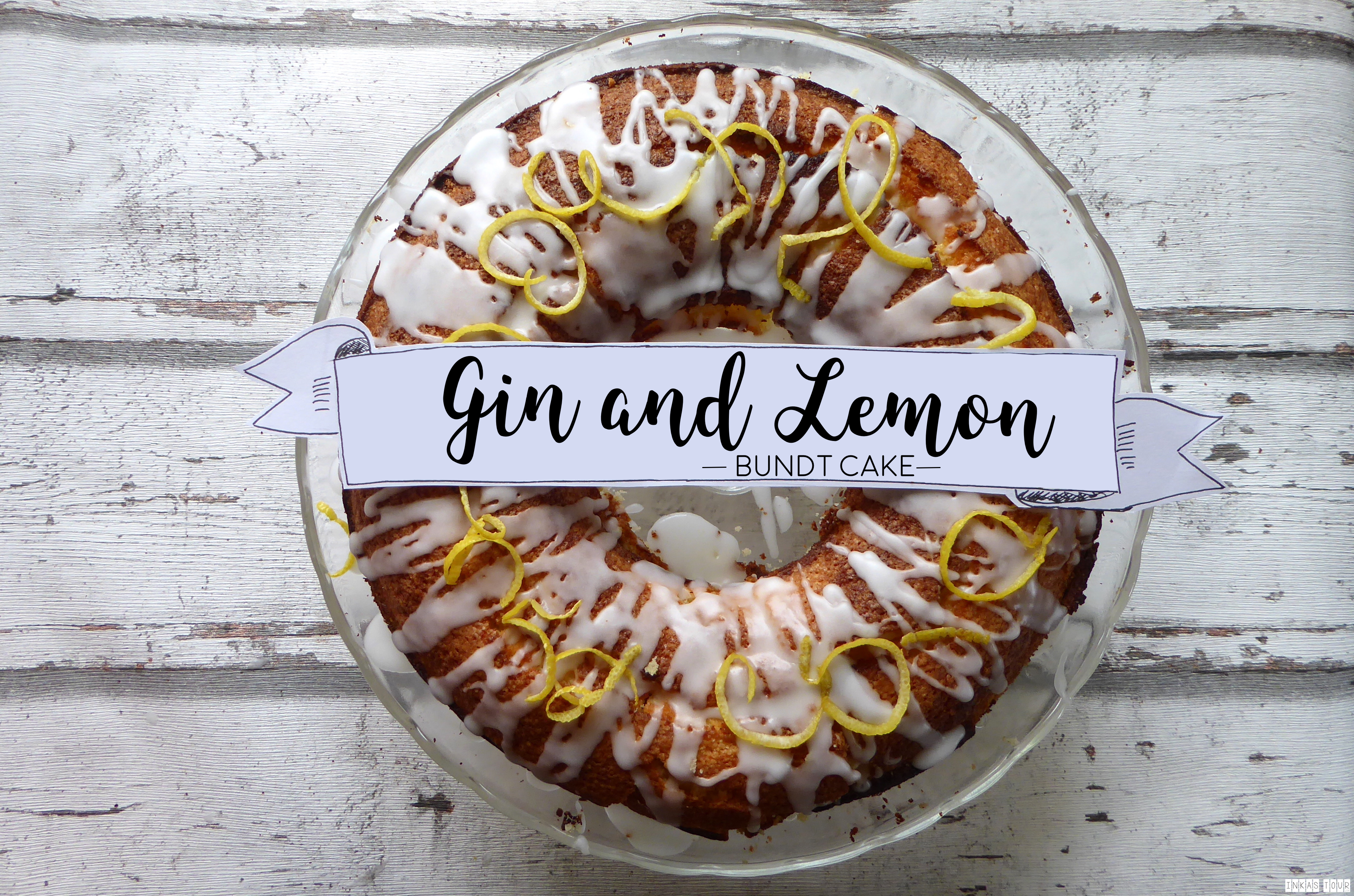 Gin and Lemon Bundt Cake