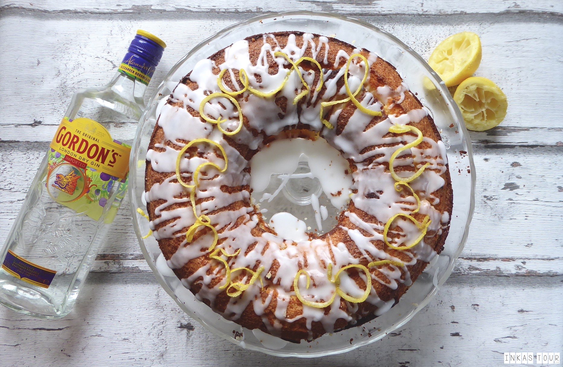 Gin and Lemon Bundt Cake