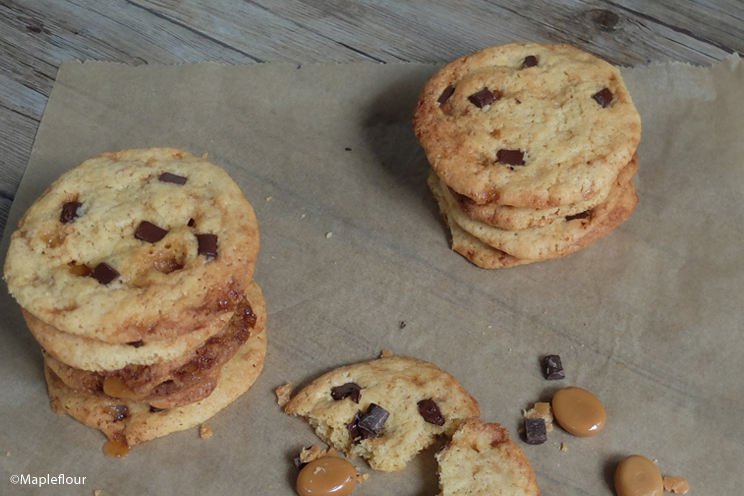 Caramel Chocolate Cookies