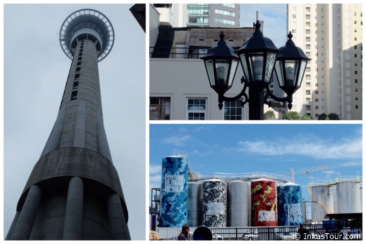 impressions auckland sky tower