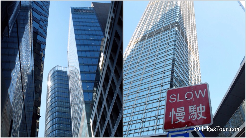 skyscrapers 8 hour layover in Hong Kong