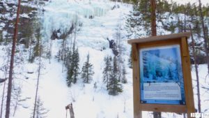 Korouma National Park Frozen Waterfalls Finland Vacation Inkas Tour Photography Salad around the World Travelblog