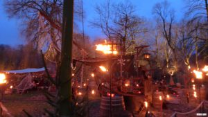 Middle Ages Christmas Market Dortmund Fredenbaumpark Christmas Advents Calender Customs and Traditions Inkas Tour Travelblog Baking Blog Food around the World