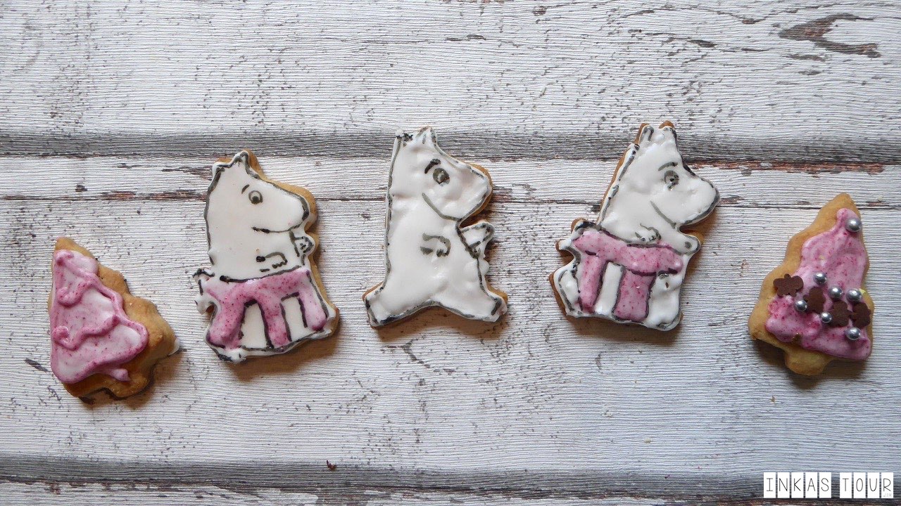 You should Bake this Moomin Sugar Cookie Recipe to get in the Mood of your next Finland Vacation - Inkas Tour Photography Salad around the World