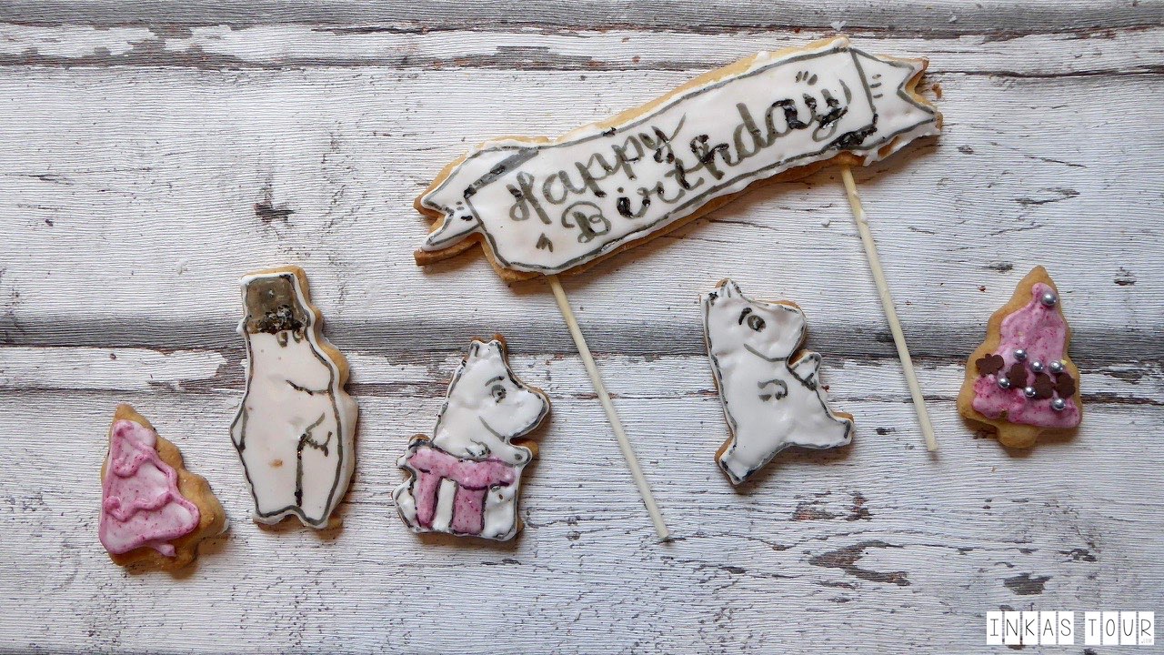 You should Bake this Moomin Sugar Cookie Recipe to get in the Mood of your next Finland Vacation - Inkas Tour Photography Salad around the World