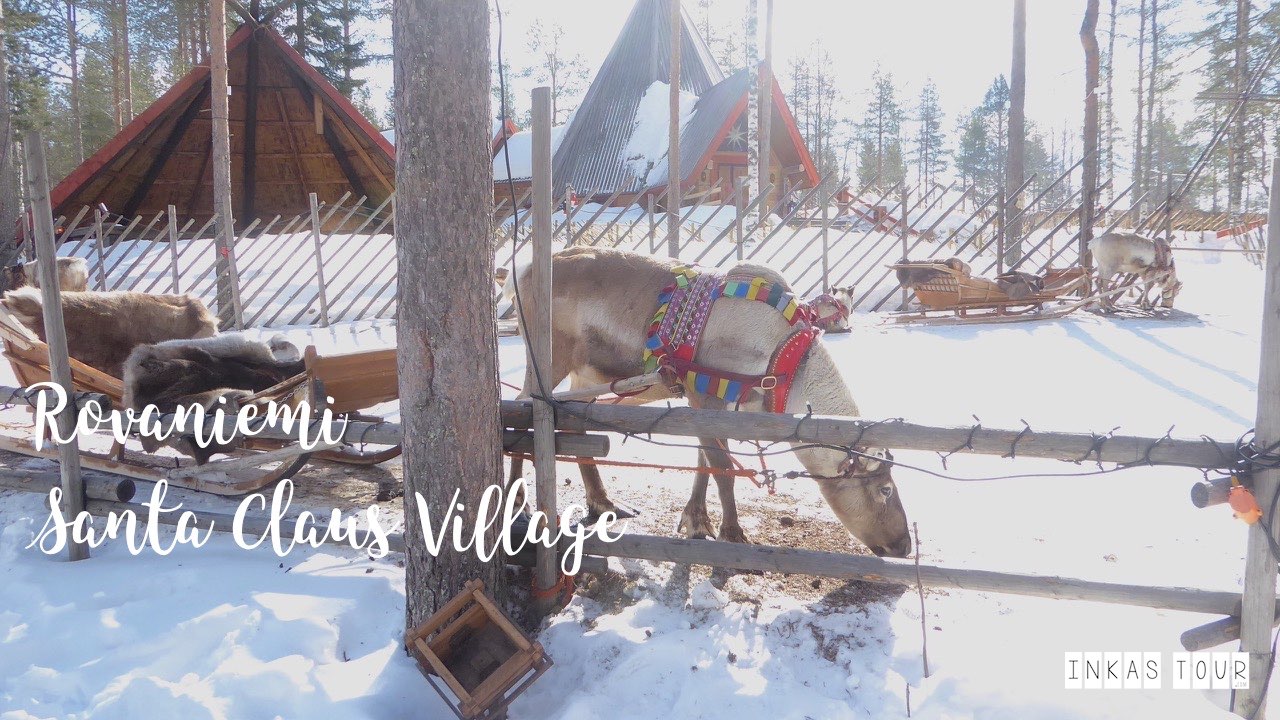 The Perfect Winter Itinerary for your Finland Vacation Santa Claus Village Husky Safari Rovaniemi Inkas Tour Photography Salad around the World Travelblog