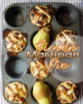 Birnen Marzipan Pie