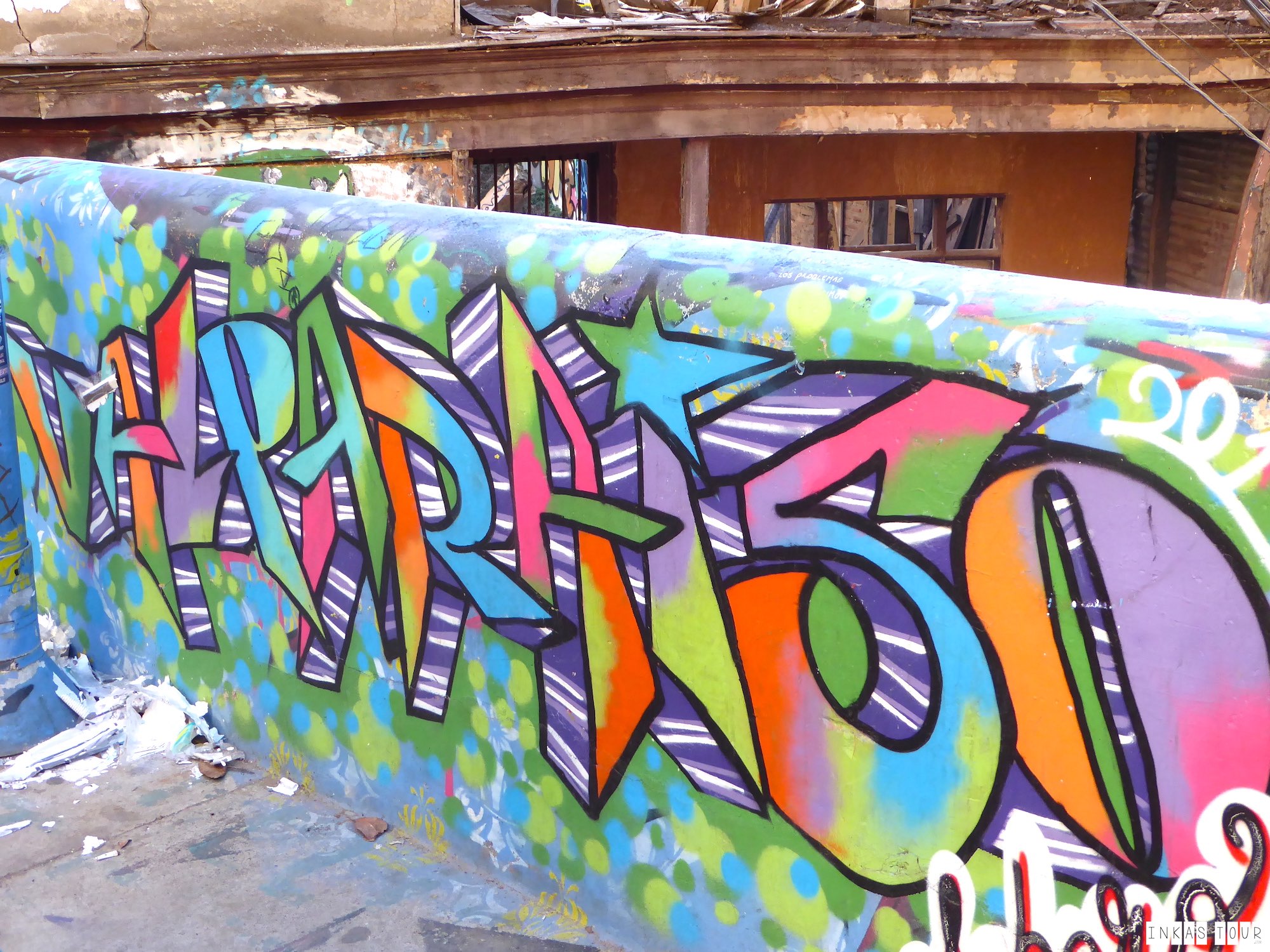 Valparaiso, Chile –  A grafitti covered City!